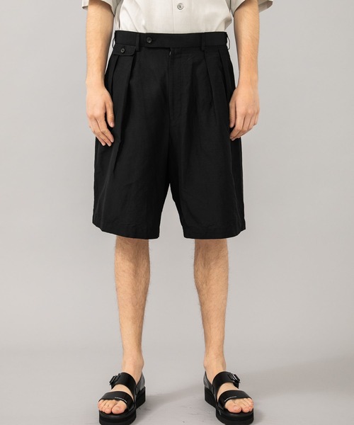 marka（マーカ）の「【marka】EX.2TUCK SHORTS（その他パンツ・メンズ・ブラック・1）」の11枚目の写真