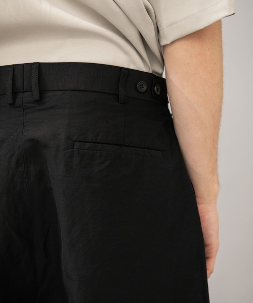 marka（マーカ）の「【marka】EX.2TUCK SHORTS（その他パンツ・メンズ・ブラック・1）」の10枚目の写真