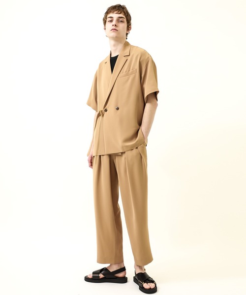STUDIOUS別注 SHORT SLEEVE TIELOCKEN JKT CULLNI（クルニ）の「STUDIOUS別注 SHORT SLEEVE TIELOCKEN JKT