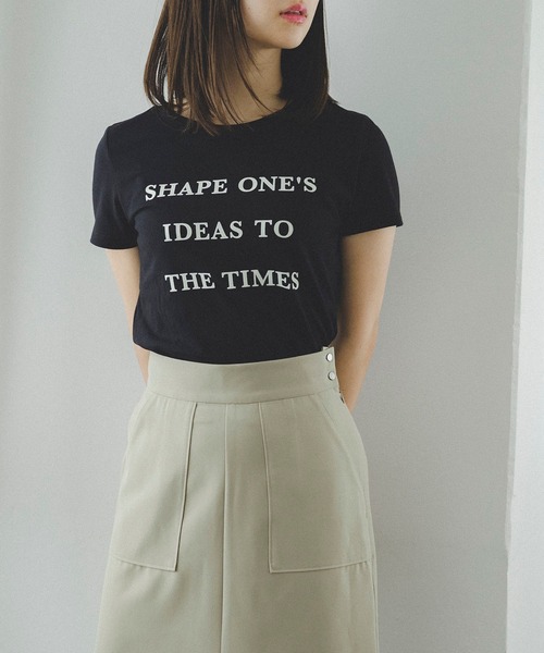 FREE'S MART（フリーズマート）の「◆フロッキーロゴチビＴシャツ（Tシャツ/カットソー・レディース・ブラック/ホワイト/ピンク・FREE）」の3枚目の写真