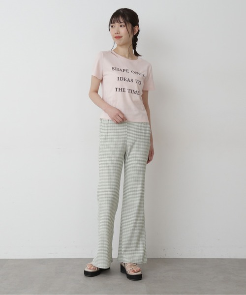 FREE'S MART（フリーズマート）の「◆フロッキーロゴチビＴシャツ（Tシャツ/カットソー・レディース・ブラック/ホワイト/ピンク・FREE）」の5枚目の写真