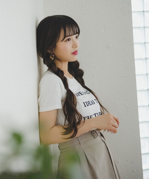 FREE'S MART（フリーズマート）の「◆フロッキーロゴチビＴシャツ（Tシャツ/カットソー・レディース・ブラック/ホワイト/ピンク・FREE）」の19枚目の写真