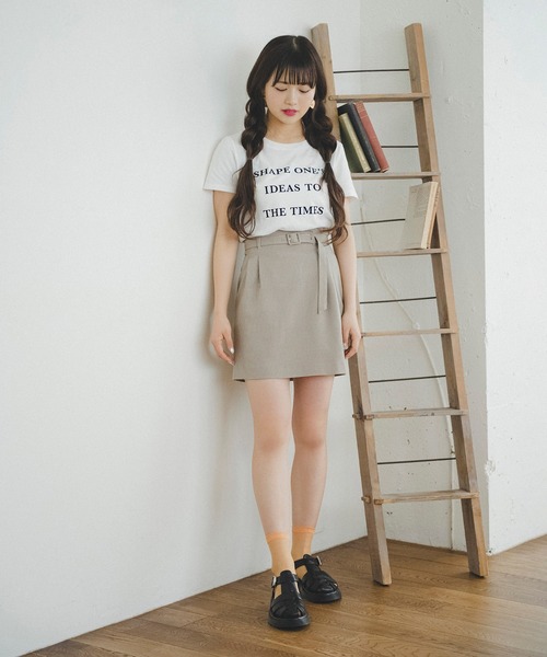 FREE'S MART（フリーズマート）の「◆フロッキーロゴチビＴシャツ（Tシャツ/カットソー・レディース・ブラック/ホワイト/ピンク・FREE）」の20枚目の写真