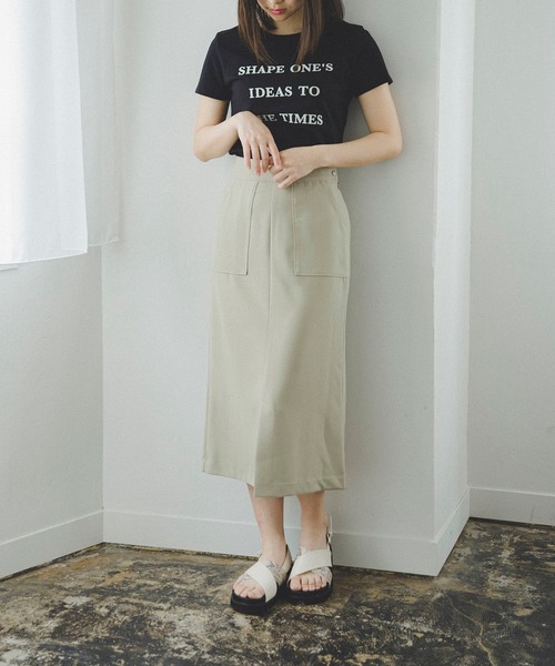 FREE'S MART（フリーズマート）の「◆フロッキーロゴチビＴシャツ（Tシャツ/カットソー・レディース・ブラック/ホワイト/ピンク・FREE）」の18枚目の写真