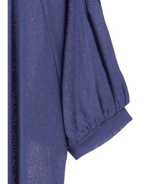 Green　Parks（グリーンパークス）の「後ろリボンカットプルオーバー＊（Tシャツ/カットソー・レディース・ブルー/ライトブラウン/ダークグレー・FREE）」の17枚目の写真