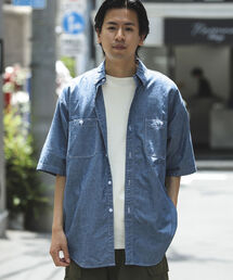 BEAMS | BEAMS /シャンブレー ワーク イージーシャツ(シャツ/ブラウス)