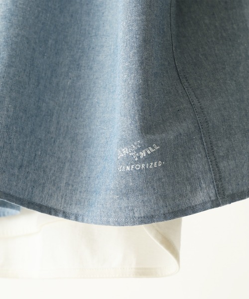 ARMY TWILL(アーミーツイル)の「【ARMY TWILL/アーミーツイル】スリーピング シャツ S/S(シャツ/ブラウス・メンズ・グレー/ネイビー/ダークグレー・LARGE/MEDIUM)」の5枚目の写真