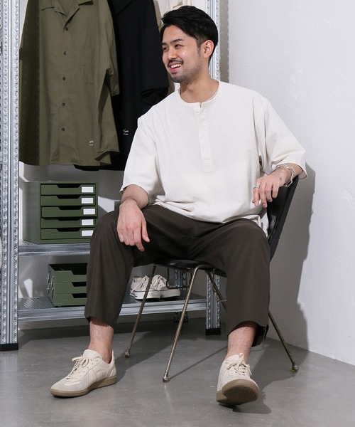 ARMY TWILL(アーミーツイル)の「【ARMY TWILL/アーミーツイル】スリーピング シャツ S/S(シャツ/ブラウス・メンズ・グレー/ネイビー/ダークグレー・LARGE/MEDIUM)」の13枚目の写真
