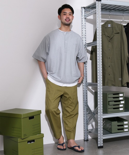 ARMY TWILL(アーミーツイル)の「【ARMY TWILL/アーミーツイル】スリーピング シャツ S/S(シャツ/ブラウス・メンズ・グレー/ネイビー/ダークグレー・LARGE/MEDIUM)」の16枚目の写真