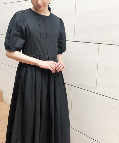 通販限定 タックドレス