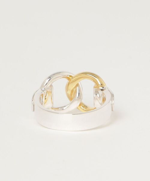 OX JEWELRY（オックスジュエリー）の「Silver Circle Ring（リング・メンズ・シルバー/ゴールド/シルバー×ゴールド・17号/19号/21号/11号/9号/13号）」の19枚目の写真