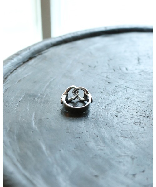 OX JEWELRY（オックスジュエリー）の「Silver Circle Ring（リング・メンズ・シルバー/ゴールド/シルバー×ゴールド・17号/19号/21号/11号/9号/13号）」の4枚目の写真