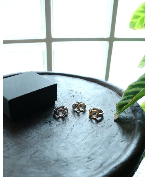 OX JEWELRY（オックスジュエリー）の「Silver Circle Ring（リング・メンズ・シルバー/ゴールド/シルバー×ゴールド・17号/19号/21号/11号/9号/13号）」の7枚目の写真