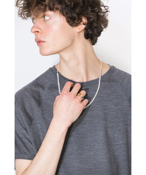 OX JEWELRY（オックスジュエリー）の「Silver Circle Ring（リング・メンズ・シルバー/ゴールド/シルバー×ゴールド・17号/19号/21号/11号/9号/13号）」の8枚目の写真