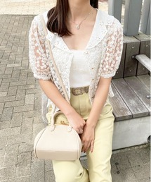 刺繍レースブラウス【ZOZOTOWN限定アイテム】