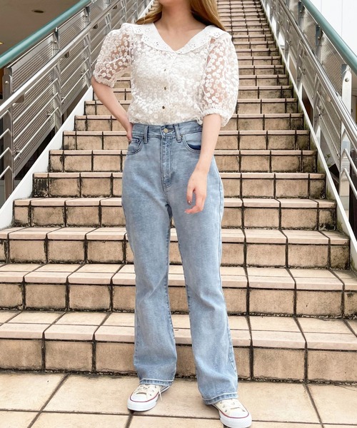 セール】刺繍レースブラウス【ZOZOTOWN限定アイテム】（シャツ
