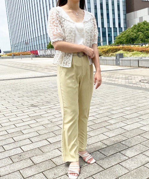 apres jour（アプレジュール）の「刺繍レースブラウス【ZOZOTOWN限定アイテム】（シャツ/ブラウス・レディース・オフホワイト/ピンク/アイボリー・X-LARGE/フリー）」の22枚目の写真