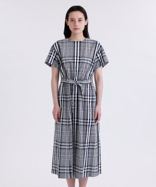 フィロソフィー のファッション Mackintosh Philosophy マッキントッシュ セール Web限定 タータンチェックワンピース ワンピース Mackintosh