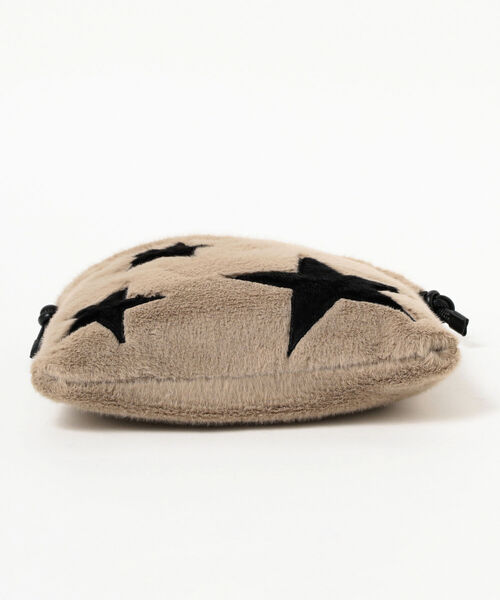 Ray BEAMS（レイビームス）の「CONTROL FREAK / スター フェイクファー 巾着 バッグ（トートバッグ・レディース・ブラック/ブラウン系その他2・ONE SIZE）」の18枚目の写真