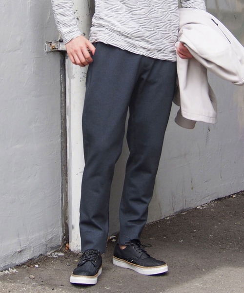 NICOLE CLUB FOR MEN（ニコルクラブフォーメン）の「【21年モデル】アラカルトポンチパンツ（その他パンツ・メンズ・ネイビー/その他1/ブラック/その他/チャコール・LL/S/M/L）」の3枚目の写真