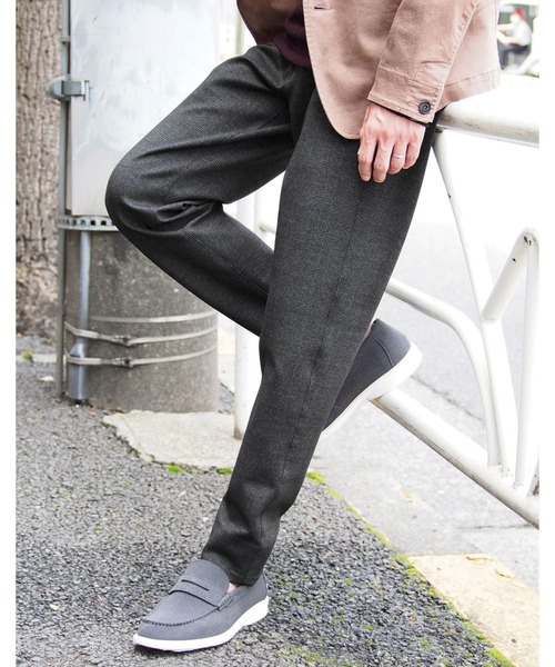 NICOLE CLUB FOR MEN（ニコルクラブフォーメン）の「【21年モデル】アラカルトポンチパンツ（その他パンツ・メンズ・ネイビー/その他1/ブラック/その他/チャコール・LL/S/M/L）」の4枚目の写真