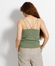 niko and... | カップ付きリブキャミソール(キャミソール)