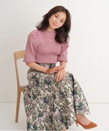 JUSGLITTY（ジャスグリッティー）の「ボリュームスリーブニット