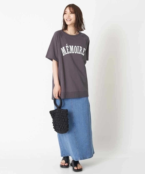 a.v.v(アーヴェヴェ)の「Aラインデニムスカート(デニムスカート・レディース・ブルー/グレー・38/40/36/42/34)」の5枚目の写真