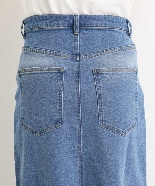 a.v.v(アーヴェヴェ)の「Aラインデニムスカート(デニムスカート・レディース・ブルー/グレー・38/40/36/42/34)」の10枚目の写真
