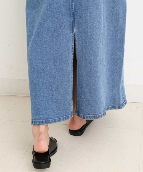 a.v.v(アーヴェヴェ)の「Aラインデニムスカート(デニムスカート・レディース・ブルー/グレー・38/40/36/42/34)」の14枚目の写真