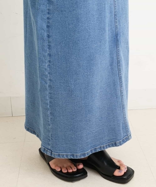 a.v.v(アーヴェヴェ)の「Aラインデニムスカート(デニムスカート・レディース・ブルー/グレー・38/40/36/42/34)」の15枚目の写真