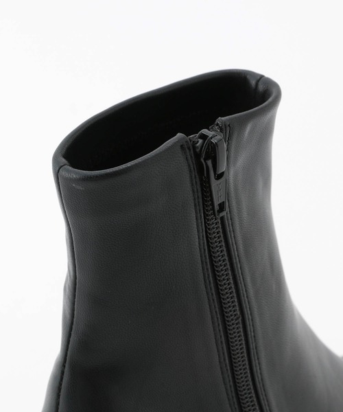 ROPE'(ロペ)の「アーティフィシャルレザーストレッチショートブーツ(ブーツ・レディース・ブラック/カーキ/ベージュ系その他・36/37/36.5/37.5)」の14枚目の写真