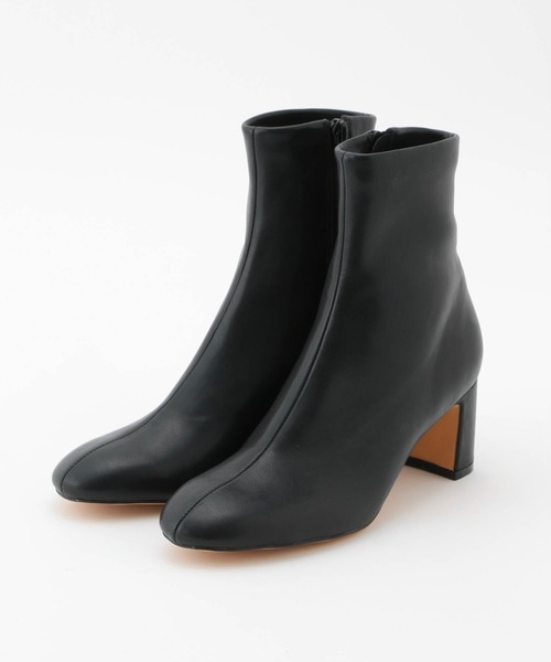 ROPE'(ロペ)の「アーティフィシャルレザーストレッチショートブーツ(ブーツ・レディース・ブラック/カーキ/ベージュ系その他・36/37/36.5/37.5)」の8枚目の写真