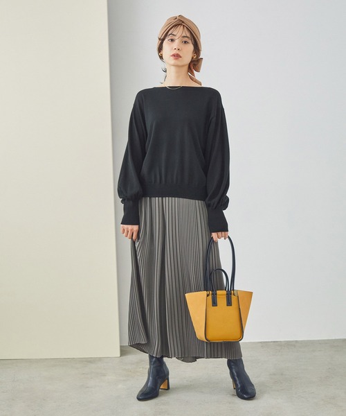 ROPE'(ロペ)の「アーティフィシャルレザーストレッチショートブーツ(ブーツ・レディース・ブラック/カーキ/ベージュ系その他・36/37/36.5/37.5)」の19枚目の写真