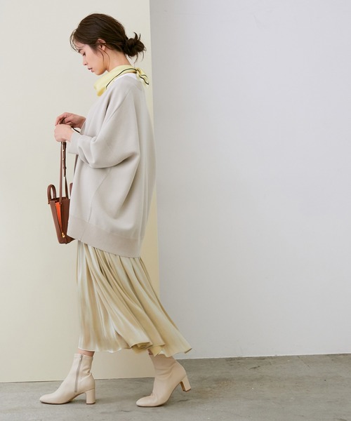 ROPE'(ロペ)の「アーティフィシャルレザーストレッチショートブーツ(ブーツ・レディース・ブラック/カーキ/ベージュ系その他・36/37/36.5/37.5)」の17枚目の写真