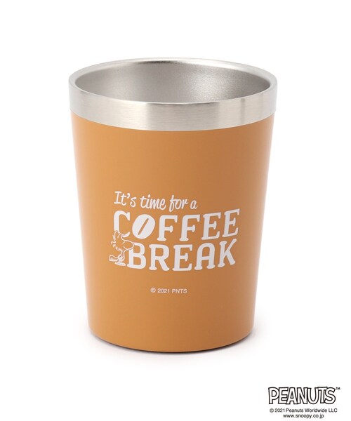 SHOO・LA・RUE(シューラルー)の「◆【スヌーピー】コンビニコーヒーステンレスタンブラーSサイズ 240ml(グラス/マグカップ/タンブラー・レディース・ブラウン系・00)」の2枚目の写真