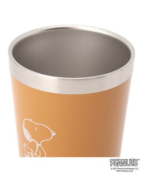 SHOO・LA・RUE(シューラルー)の「◆【スヌーピー】コンビニコーヒーステンレスタンブラーSサイズ 240ml(グラス/マグカップ/タンブラー・レディース・ブラウン系・00)」の5枚目の写真