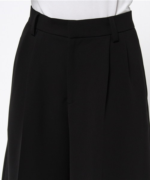 ELFORBR（エルフォーブル）の「ダブルクロスキュロットパンツ（その他パンツ・レディース・マスタード/ホワイト/ブラック・38/36）」の15枚目の写真