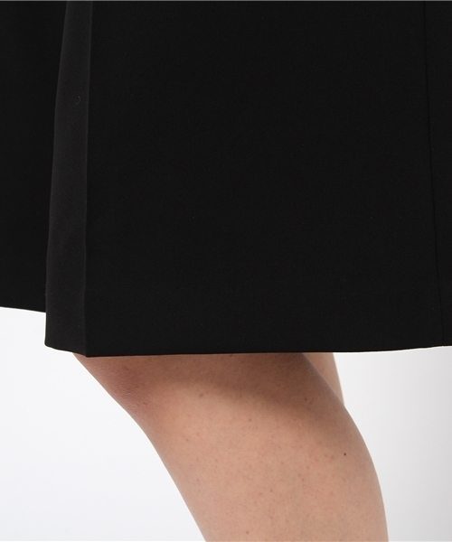 ELFORBR（エルフォーブル）の「ダブルクロスキュロットパンツ（その他パンツ・レディース・マスタード/ホワイト/ブラック・38/36）」の9枚目の写真