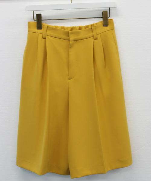 ELFORBR（エルフォーブル）の「ダブルクロスキュロットパンツ（その他パンツ・レディース・マスタード/ホワイト/ブラック・38/36）」の5枚目の写真