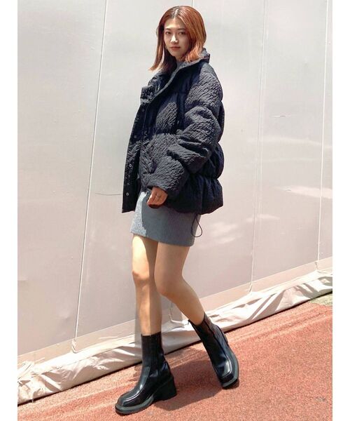 EMODA（エモダ）の「パッファーダウンジャケット（ダウンジャケット/コート・レディース・ブラック/ベージュ/その他/その他1・FREE）」の13枚目の写真