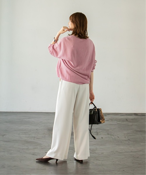 Noble（ノーブル）の「ナローベルテッドワイドパンツ(ホワイト)◆（その他パンツ・レディース・オフホワイト・40/38/36/34）」の21枚目の写真