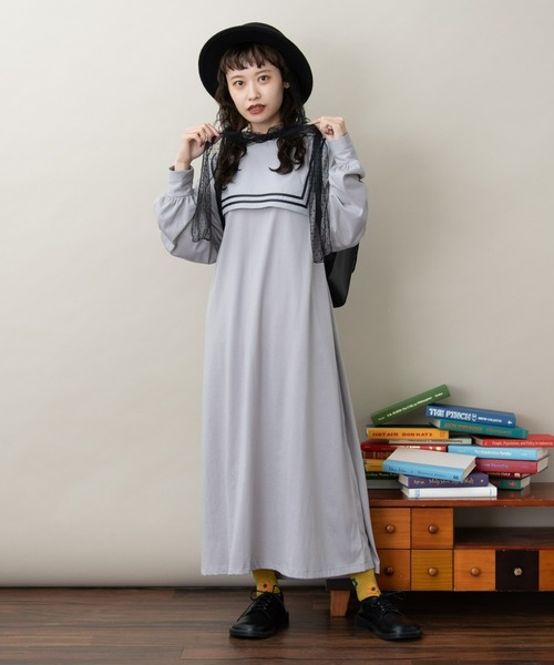 MERLOT（メルロー）の「スクエアラインBIGセーラーカラー
