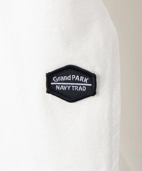 Grand PARK（グランドパーク）の「ラウンドヘム長袖Tシャツ（Tシャツ/カットソー・レディース・ホワイト・FREE）」の8枚目の写真