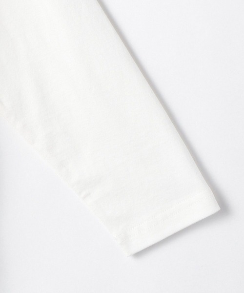 Grand PARK（グランドパーク）の「ラウンドヘム長袖Tシャツ（Tシャツ/カットソー・レディース・ホワイト・FREE）」の7枚目の写真