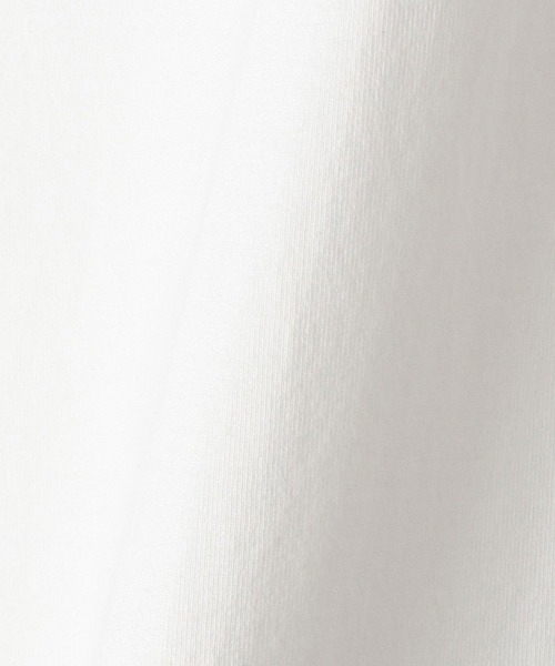 Grand PARK（グランドパーク）の「ラウンドヘム長袖Tシャツ（Tシャツ/カットソー・レディース・ホワイト・FREE）」の5枚目の写真