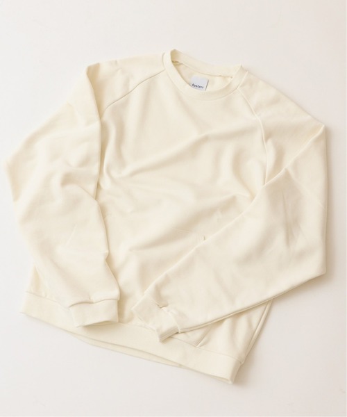417 EDIFICE（フォーワンセブンエディフィス）の「【fosterr / フォスター】 ATHLETIC SWEAT / アスレチック スウェット（スウェット・メンズ・ブラック系その他/ネイビー/ホワイト/ベージュ・SMALL/MEDIUM/LARGE）」の2枚目の写真