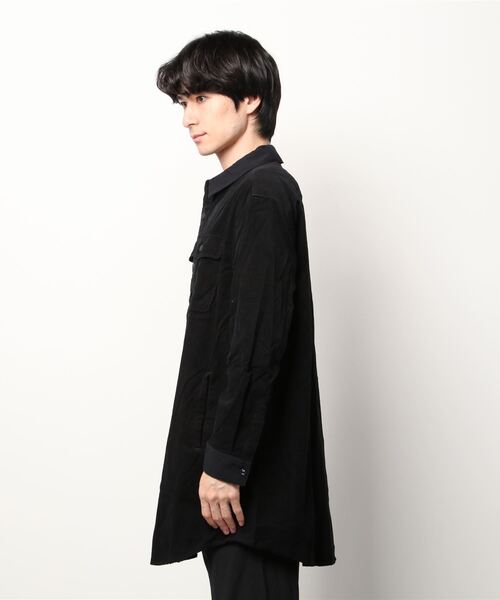 surt（サート）の「SURT（サート）TROVExSURT BIGSH/ビッグシャツ（シャツ/ブラウス・メンズ・ブラック/ブルー・SMALL/MEDIUM/LARGE）」の3枚目の写真