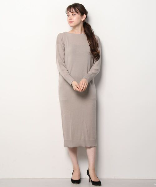 セール Wool Rib Dress ワンピース Three Dots スリードッツ のファッション通販 Zozotown