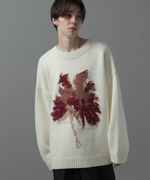 メンズのニット セーター 花柄 ボタニカル柄 ファッション通販 Zozotown